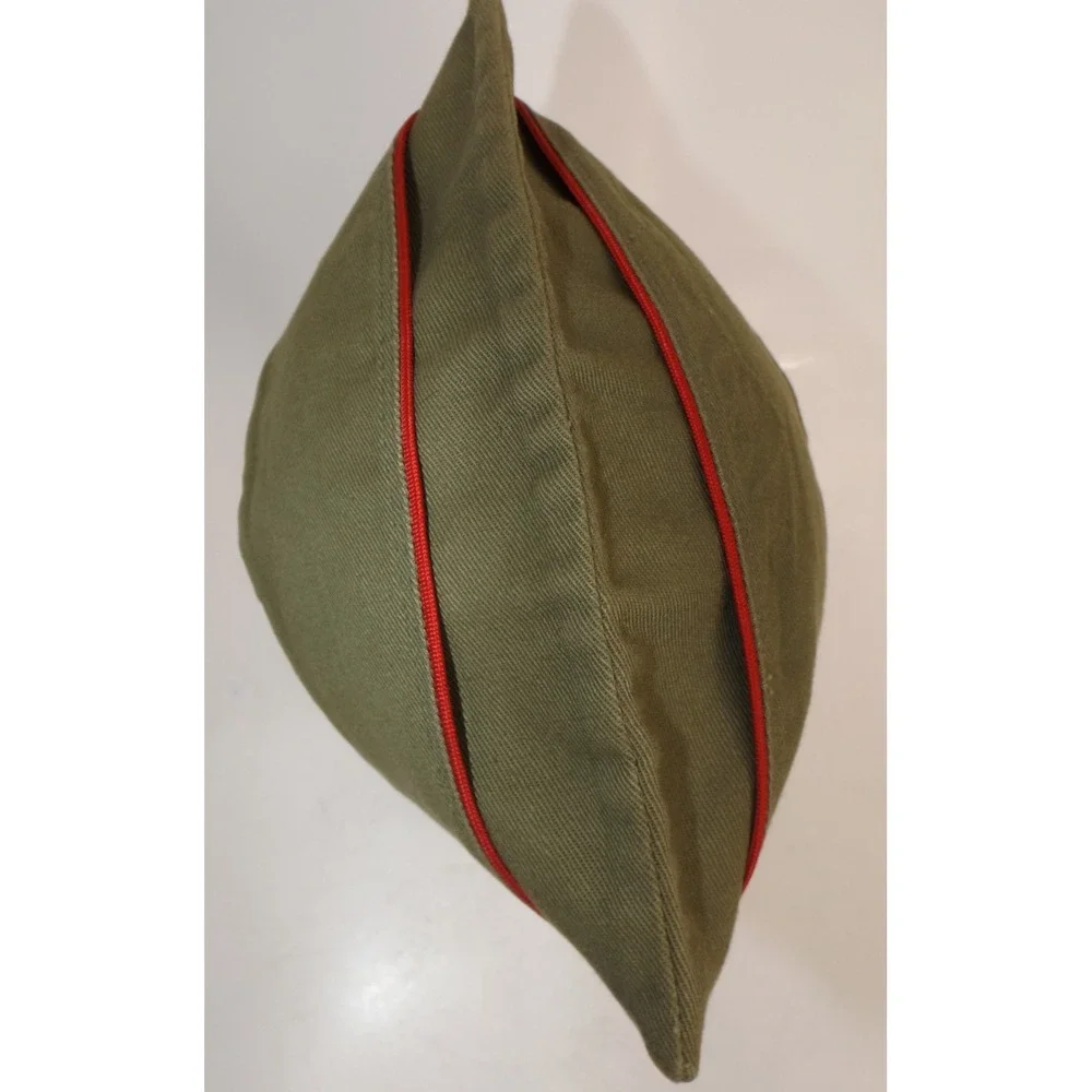 Vintage BSA Boy Scouts of America Official Garrison Olive Green Size Medium